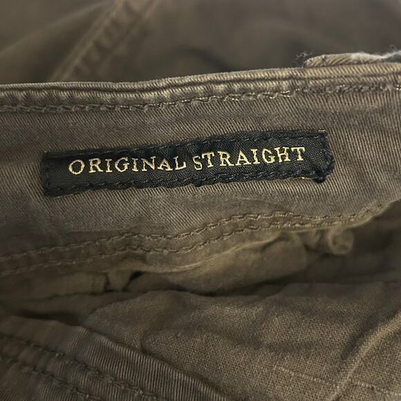 American Eagle Outfitters Mens Jeans Gray Denim Original Straight 33x32 - Picture 5 of 12